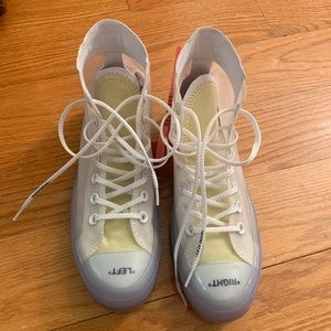 Vulcanized Off white x converse